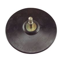 Nosič brusných výseků, do vrtačky - suchý zip, O 125mm, stopka 8mm (108400) EXTOL CRAFT