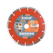 Kotouč diamantový řezný segmentový - suché řezání, O 180x22,2x2,5mm (108714) EXTOL PREMIUM
