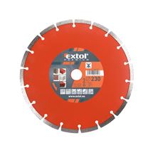 Kotouč diamantový řezný segmentový - suché řezání, O 230x22,2x2,8mm (108715) EXTOL PREMIUM