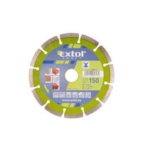 Kotouč diamantový řezný segmentový - suché řezání, O 150x22,2x2,3mm (108813) EXTOL CRAFT