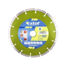 Kotouč diamantový řezný segmentový - suché řezání, O 180x22,2x2,5mm (108814) EXTOL CRAFT