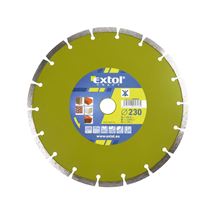 Kotouč diamantový řezný segmentový - suché řezání, O 230x22,2x2,8mm (108815) EXTOL CRAFT