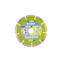 Kotouč diamantový řezný, turbo - suché i mokré řezání, O 125x22,2x2mm (108852) EXTOL CRAFT