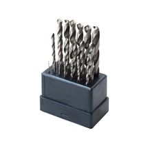 Vrtáky do kovu, sada 19ks, O 1-10mm, HSS (11190) EXTOL CRAFT