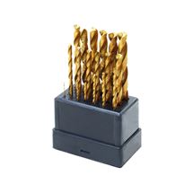 Vrtáky do kovu, sada 19ks, O 1-10mm, HSS (1119A) EXTOL CRAFT