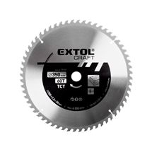 Kotouč pilový s SK plátky, O 350x3,5x30mm, 60T (19119) EXTOL CRAFT
