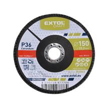 Kotouč lamelový šikmý korundový, P36, O 150mm (260043) EXTOL CRAFT