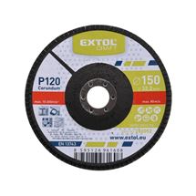 Kotouč lamelový šikmý korundový, P120, O 150mm (260052) EXTOL CRAFT