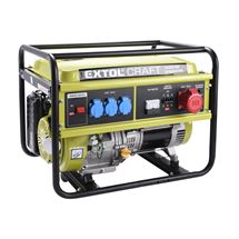 Elektrocentrála benzínová, 13HP/5,5kW (400V) 3x1,8kW (230V) (421011) EXTOL CRAFT