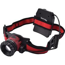 Čelovka 450lm CREE XPL, nabíjecí, USB, 10W CREE XPL, funkce ZOOM (43190) EXTOL LIGHT