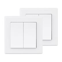 Vypínač/ovladač, dvojitý, 2ks, 2 jednotlivé/skupinové kanály (43822) EXTOL LIGHT