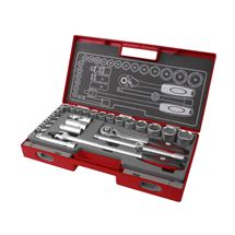 Hlavice nástrčné, sada 27ks, 1/2" (4700014) FORTUM