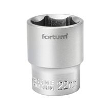 Hlavice nástrčná 1/2", 22mm, L 38mm (4700422) FORTUM