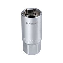 Hlavice nástrčná na zapalov. svíčky 1/2", 21mm, L 65mm, magnet (4700904) FORTUM