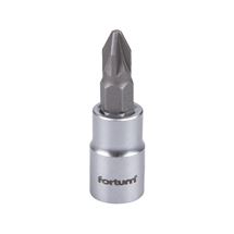 Hlavice zástrčná 1/4" hrot pozidriv, PZ 2, L 37mm (4701822) FORTUM