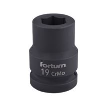 Hlavice nástrčná rázová 3/4", 19mm, L 52mm (4703019) FORTUM