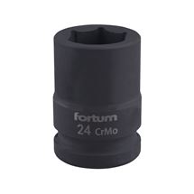 Hlavice nástrčná rázová 3/4", 24mm, L 52mm (4703024) FORTUM