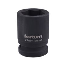 Hlavice nástrčná rázová 3/4", 27mm, L 52mm (4703027) FORTUM