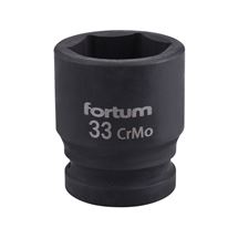 Hlavice nástrčná rázová 3/4", 33mm, L 57mm (4703033) FORTUM