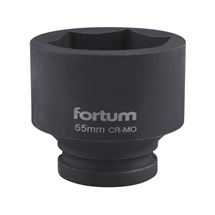 Hlavice nástrčná rázová 3/4", 55mm, L 70mm (4703055) FORTUM