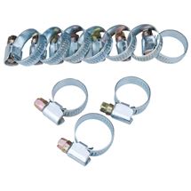 Spony hadicové NEREZ, balení 10ks, 12-22mm (70502) EXTOL CRAFT