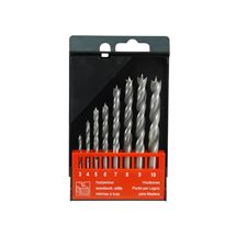 Vrtáky do dřeva, sada 8ks, O 3-10mm, CrV (8801221) EXTOL PREMIUM