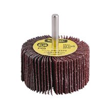 Kotouč lamelový brusný na stopce, O 60x30x6mm, P80 (8803377) EXTOL PREMIUM