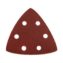 Papíry brusné delta, bal.20ks - MIX, 93mm, P180-P400, 6 otvorů (8803836) EXTOL PREMIUM