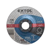 Kotouč řezný na ocel/nerez, O 115x0,8x22,2mm (8808150) EXTOL PREMIUM
