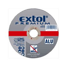 Kotouč řezný na hliník, O 125x1,0x22,2mm (8808402) EXTOL PREMIUM