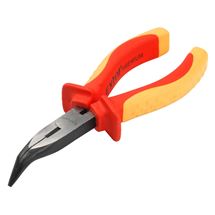 Kleště půlkulaté zahnuté elektrikářské, 160mm, 1000V (8813177) EXTOL PREMIUM