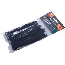 Pásky stahovací na kabely černé, 100x2,5mm, 100ks, nylon PA66 (8856152) EXTOL PREMIUM
