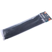 Pásky stahovací na kabely černé, 380x7,6mm, 50ks, nylon PA66 (8856170) EXTOL PREMIUM