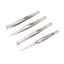 Pinzety nerez, sada 4ks (8859100) EXTOL PREMIUM