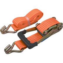 Pás upínací ráčnový s háky, 3m x 50mm, max. 4000kg (8861151) EXTOL PREMIUM