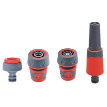 Hadicový set 4ks, pro 3/4" hadici (8876491) EXTOL PREMIUM