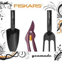 Zahradní sada Merlot, černá Fiskars 8001002