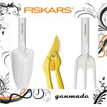 Zahradní sada Šafrán, bílá Fiskars 8001003