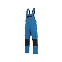 Zahradníky CXS STRETCH, 170-176cm, pánská, středně modrá-černá (1030-034-440-00) CXS