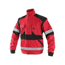 Blůza CXS LUXY BRIGHT, pánská, červeno-černá (1010-028-260-00) CXS