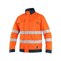 Blůza CXS HALIFAX, výstražná se síťovinou, pánská, oranžovo-modrá (1112-008-205-00) CXS