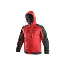 Bunda CXS IRVINE, zimní, pánská, červeno-černá (1210-001-260-00) CXS