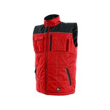 Pánská zimní vesta SEATTLE, červeno-černá (1310-001-260-00) CXS