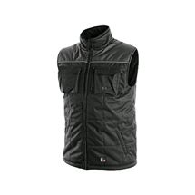 Pánská zimní vesta SEATTLE, černo-šedá (1310-002-810-00) CXS