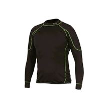 Dětské funkční tričko REWARD, dl. rukáv, černo-zelené (1720-004-808-00) Canis Safety