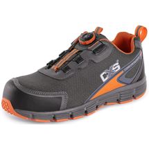 Obuv polobotka CXS ISLAND NAVASSA S1P, šedo - oranžová (2126-055-703-00) CXS