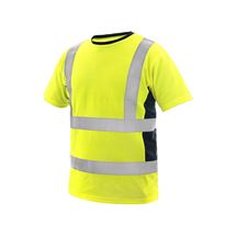 Tričko EXETER, výstražné, pánské, žluté, vel. 2XL (1113-020-155-96) Canis Safety
