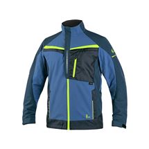 Blůza CXS NAOS, pánská, modro-modrá, HV žluté doplňky (1010-100-406-00) CXS