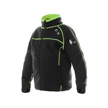 Dětská mikina TORONTO, černo-zelená (1520-006-808-00) Canis Safety