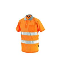 Pánská reflexní polokošile DOVER, oranžová (1113-001-200-00) Canis Safety